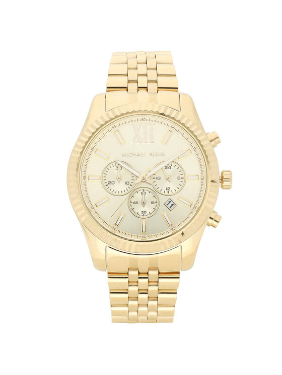 Michael Kors Часовник Lexington MK8281 Златист за Мъже цена