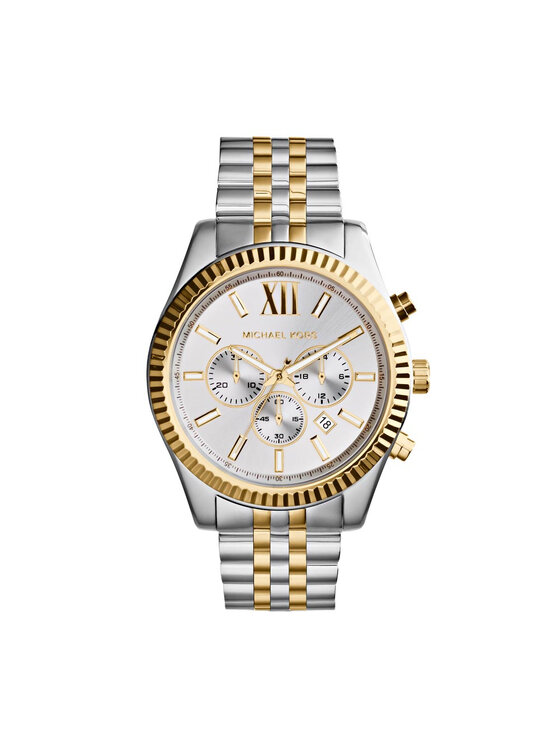 Michael Kors Часовник Lexington MK8344 Сребрист за Мъже цена