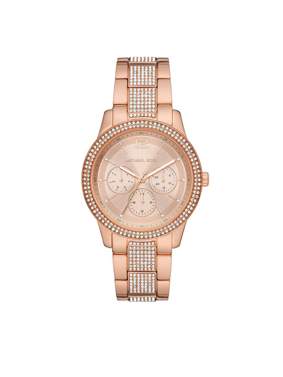 Michael Kors Часовник Tibby MK7293 Позлатено с розово злато за Жени цена