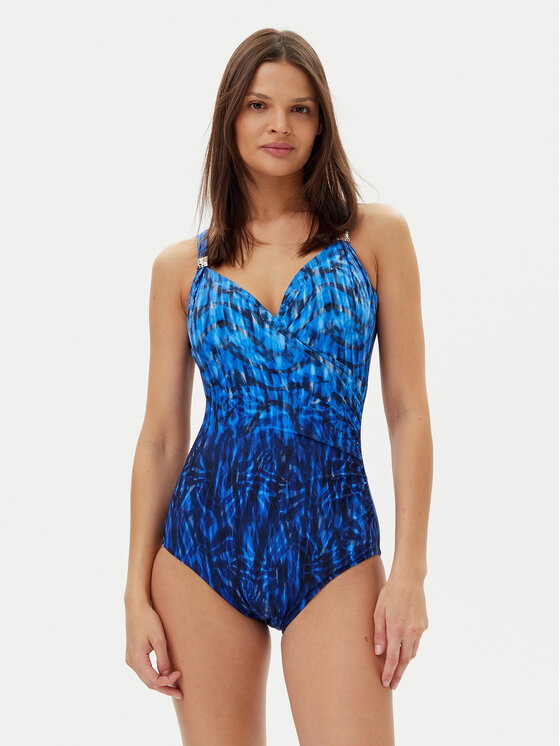 Miraclesuit Бански костюм Paka Mayan Siren 6566217 Син за Жени цена