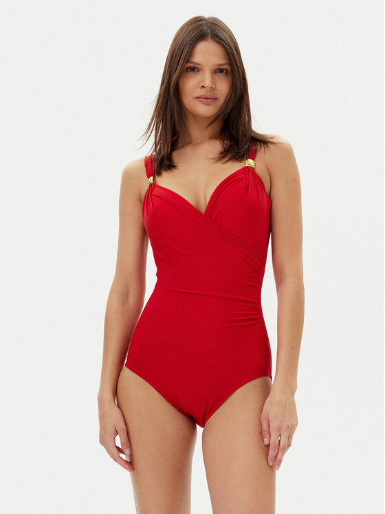 Miraclesuit Бански костюм Razzle Dazzle Siren 6516617 Червен за Жени цена