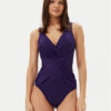 Miraclesuit Бански костюм Solid Crossover 6516689 Виолетов за Жени цена