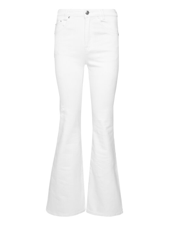 Miss Sixty Дънки 6S1JJ3430T Бял Wide Leg за Жени цена