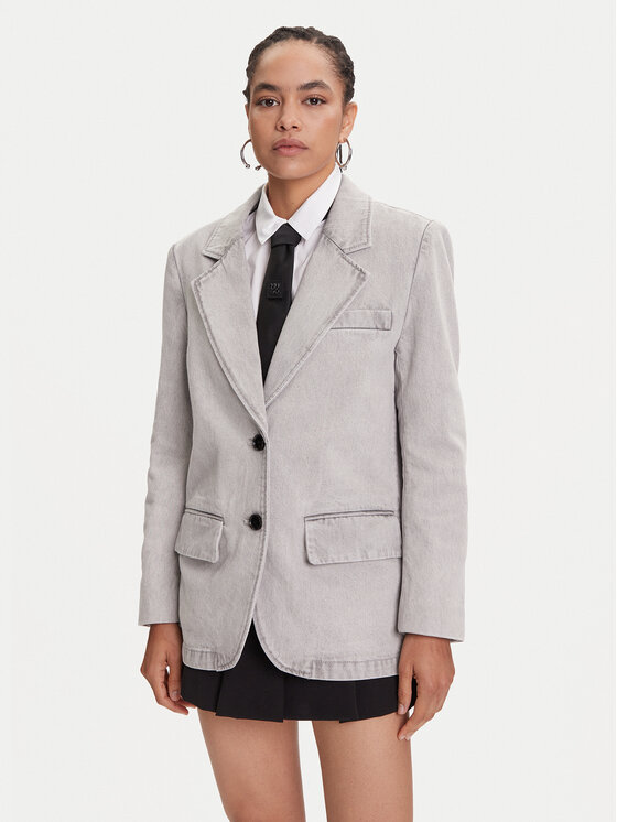 Miss Sixty Сако 6S1WJ58700 Сив Loose Fit за Жени цена