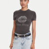 Miss Sixty Тишърт 6S1RJ23100 Сив Slim Fit за Жени цена
