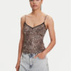 Miss Sixty топ 6S1SJ54300 Кафяв Slim Fit за Жени цена