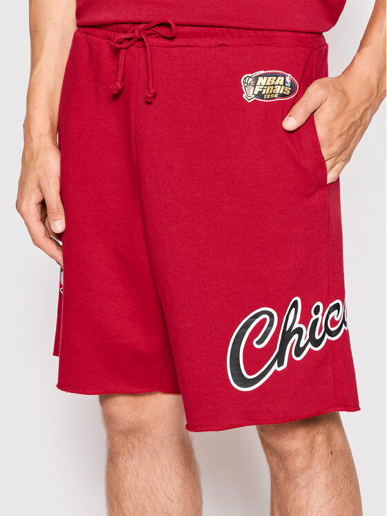 Mitchell & Ness Спортни шорти SHORAJ19075 Червен Regular Fit за Мъже цена