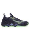 Mizuno Обувки за зала Wave Momentum 3 V1GA2312 Син за Мъже цена