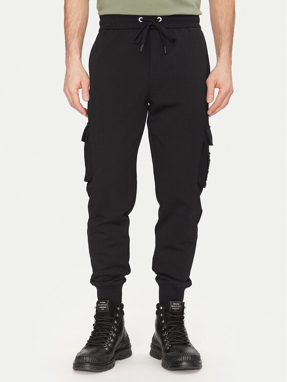Moose Knuckles Долнище анцуг Hartsfield M33MR777 Черен Regular Fit за Мъже цена