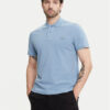 Moose Knuckles Тениска с яка и копчета Everett M34MT712 Син Slim Fit за Мъже цена