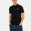 Moose Knuckles Тениска с яка и копчета Everett M34MT712 Черен Slim Fit за Мъже цена