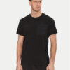 Moose Knuckles Тишърт Dalon M15MT733 Черен Regular Fit за Мъже цена