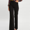 Morgan Текстилни панталони 232-PFLO.F Черен Flare Fit за Жени цена