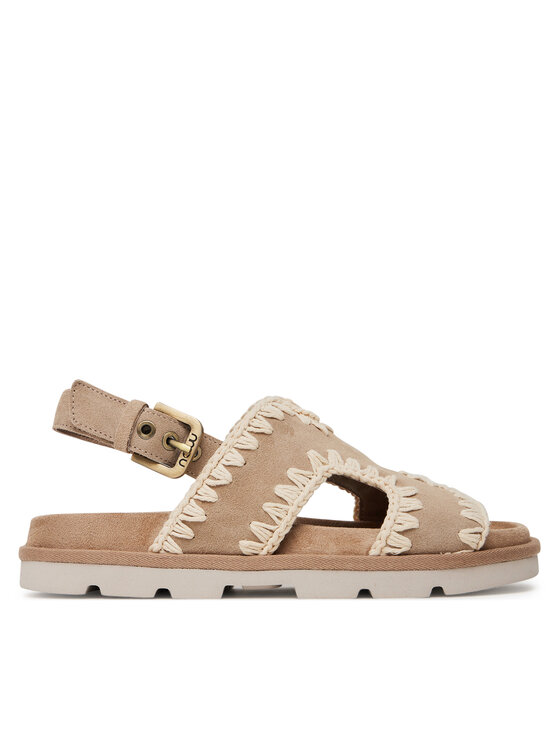 Mou Сандали Low bio sandal MU.SW631006A Розов за Жени цена