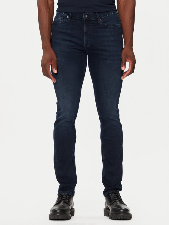 Mustang Дънки Frisco 1013613 Тъмносин Skinny Fit за Мъже цена