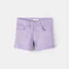 NAME IT Дънкови шорти Nkfrose 13212157 Виолетов Regular Fit цвят на ниска цена