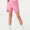 NAME IT Дънкови шорти Rose 13239003 Розов Mom Fit за Жени цена