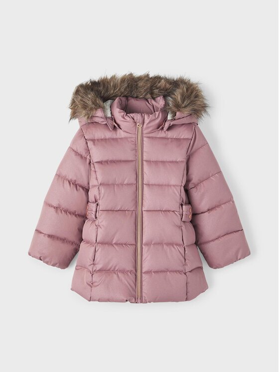 NAME IT Зимно яке 13218451 Розов Regular Fit за Момичета цена