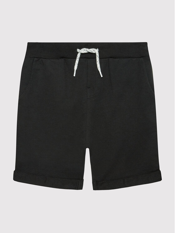 NAME IT Спортни шорти 13201050 Черен Regular Fit за Момчета цена