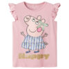 NAME IT топ Peppa 13242959 Розов Regular Fit цвят на ниска цена