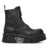 NEW ROCK Кубинки M-MILI084N-S6 Черен за Мъже цена