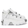 NEW ROCK Сникърси M-106N-S18 Бял за Жени цена