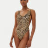 NORMA KAMALI Бански костюм Marissa KK324XPL029656 Кафяв за Жени цена