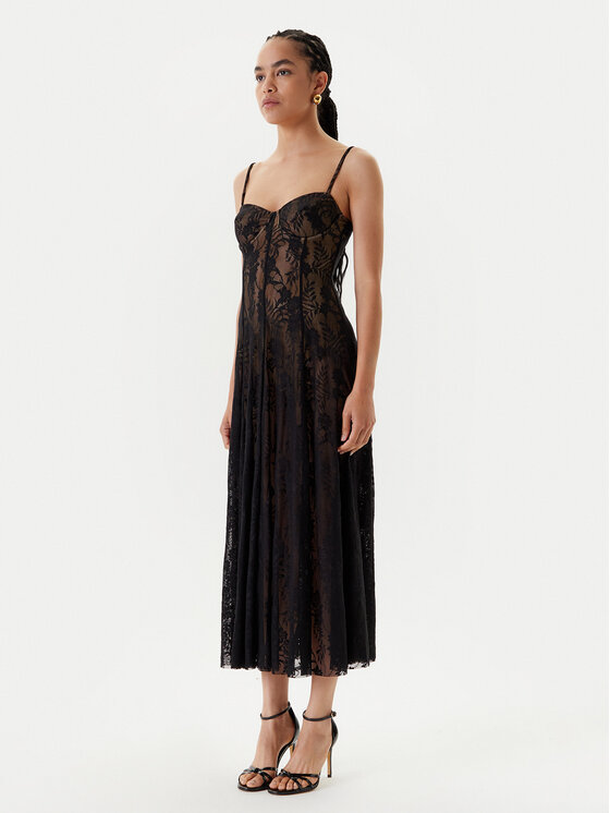 NORMA KAMALI Коктейлна рокля ST1253LNP40850 Черен Slim Fit за Жени цена