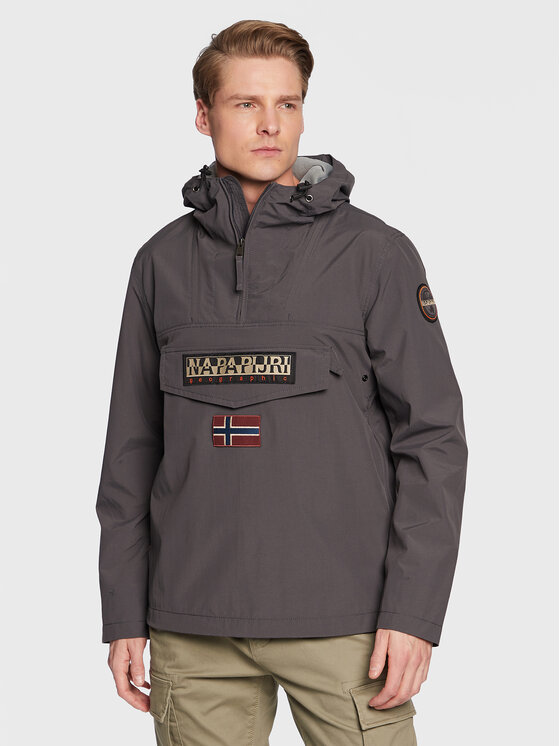 Napapijri Анорак Rainforest M Sum 3 NP0A4G7D Сив Regular Fit за Мъже цена