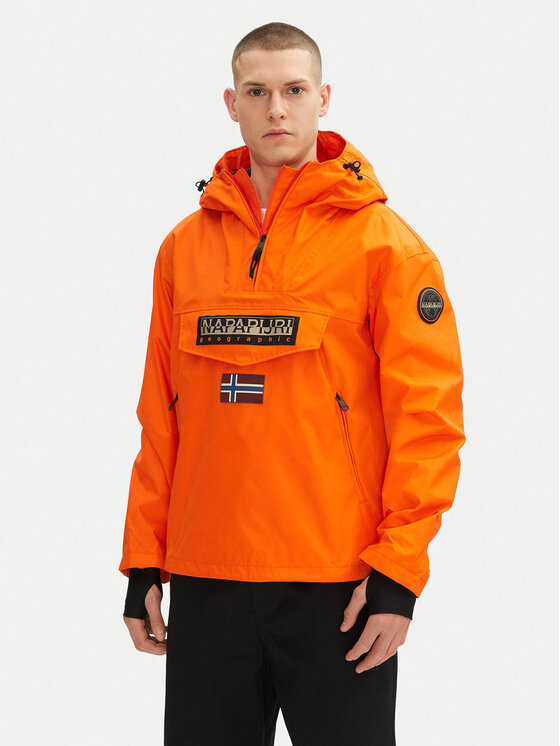 Napapijri Анорак Rainforest Next Sum NP0A4ILW Оранжев Regular Fit за Мъже цена