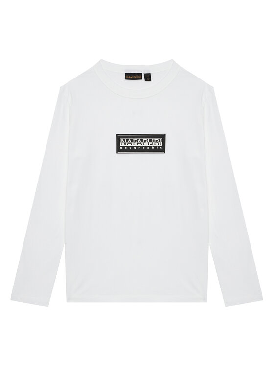 Napapijri Блуза S-Chamois NP0A4HYK D Бял Regular Fit за Момчета цена
