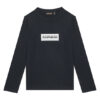 Napapijri Блуза S-Chamois NP0A4HYK M Черен Regular Fit за Момчета цена