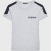 Napapijri Тишърт NP0A4H2Y M Сив Regular Fit за Момчета цена