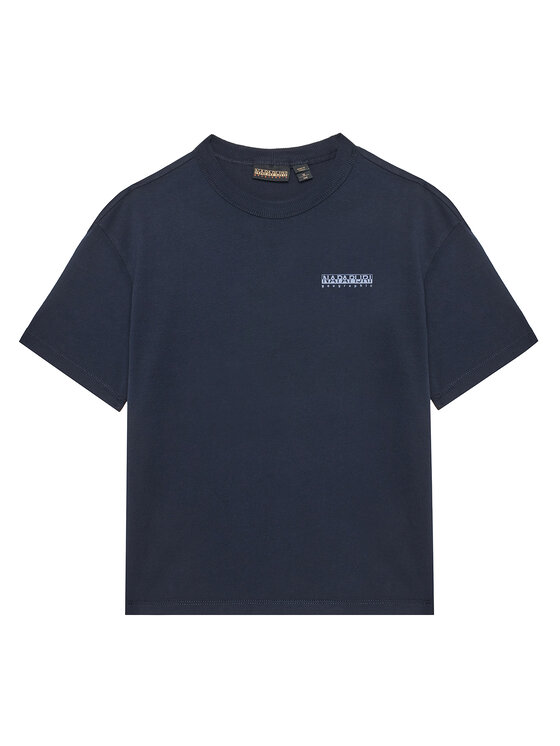 Napapijri Тишърт S-Ahr NP0A88ZO D Тъмносин Regular Fit за Момчета цена