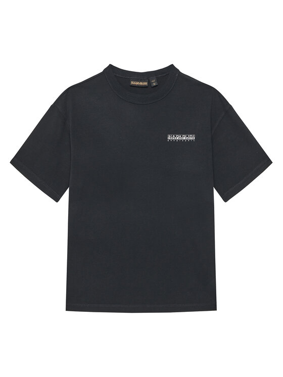 Napapijri Тишърт S-Ahr NP0A88ZO D Черен Regular Fit за Момчета цена