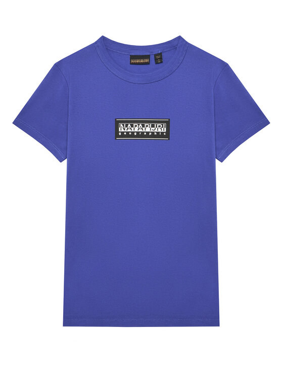 Napapijri Тишърт S-Chamois NP0A4HYL D Син Regular Fit за Момчета цена