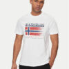 Napapijri Тишърт S-Kreis NP0A4HQR Бял Regular Fit за Мъже цена