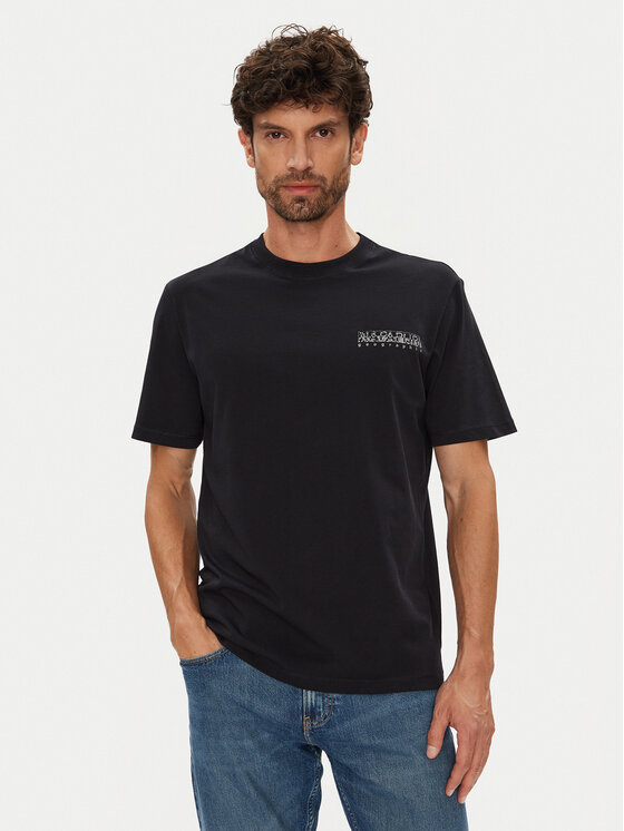 Napapijri Тишърт S-Turrach NP0A893U Черен Regular Fit за Мъже цена