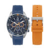 Nautica Часовник Sporty SET NAPBSS504 Сребрист за Мъже цена
