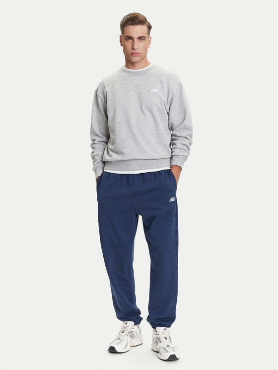 New Balance Долнище анцуг Essentials MP41519 Тъмносин Relaxed Fit за Мъже цена