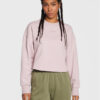 New Balance Суитшърт Athletics Nature WT23555 Виолетов Relaxed Fit за Жени цена