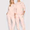 New Balance Суитшърт Unisex UT21501 Розов Relaxed Fit за Унисекс цена