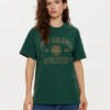New Balance Тишърт WT43548 Зелен Oversize за Жени цена