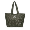 New Era Дамска чанта New York Yankees MLB Quilted Tote 60595121 Зелен за Жени цена