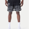 New Era Спортни шорти NFL Las Vegas Raiders Graphic 60596395 Черен Regular Fit цвят на ниска цена