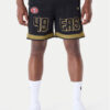 New Era Спортни шорти NFL Saf49E Graphic 60596398 Черен Regular Fit цвят на ниска цена