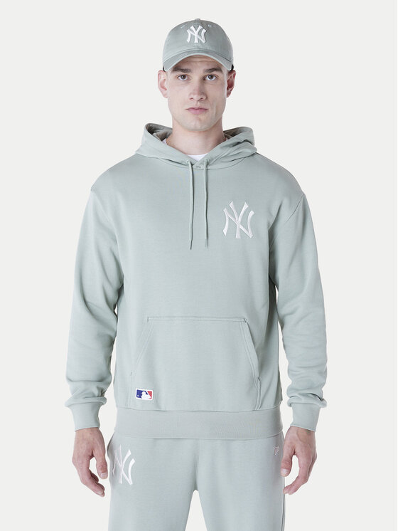 New Era Суитшърт New York Yankees MLB League 60596175 Зелен Regular Fit за Мъже цена