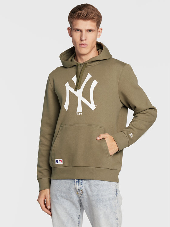 New Era Суитшърт New York Yankees Team Logo 11863698 Зелен Regular Fit за Мъже цена