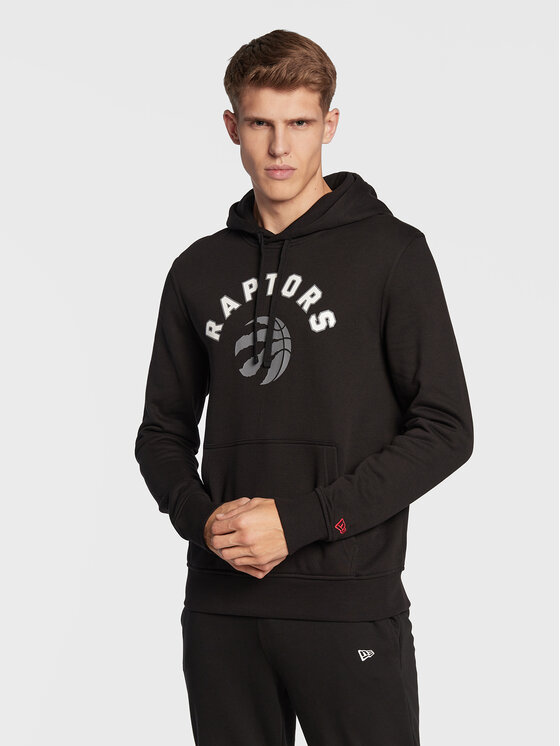 New Era Суитшърт Toronto Raptors Team Logo 11546161 Черен Regular Fit за Мъже цена