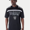 New Era Тишърт NFL Las Vegas Raiders Mesh Graphic Jersey 60596386 Черен Regular Fit за Мъже цена